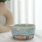 ถ้วยชงมัทฉะเซรามิก Chawan ลายธรรมชาติ