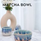 ถ้วยชงมัทฉะสีฟ้า Matcha Bowl เซรามิก