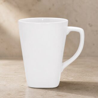 แก้วเซรามิคสำหรับสกรีนโลโก้ รุ่น MT034 - แก้วเซรามิคพรีเมียมเนื้อสโตนแวร์